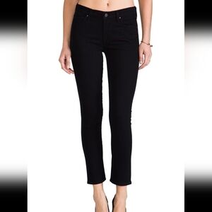 Citizens Of Humanity Classic Black Ankle Straight Jeans